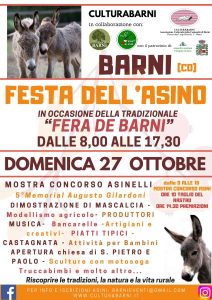 Fera de Barni e Festa dell'asino